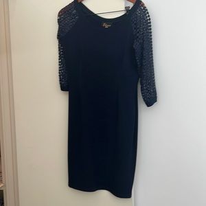 Knit dress- navy